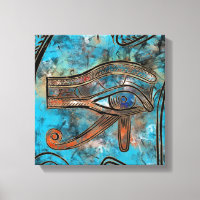 OEil égyptien de Horus - Wadjet - Médias mixtes