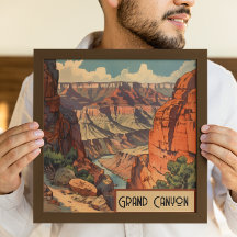 Œuvre d'art emblématique du Grand Canyon