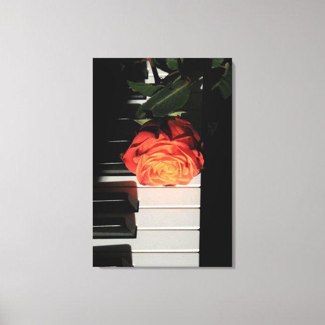 Toile Oeuvre de piano Extraordinaire (Recto)