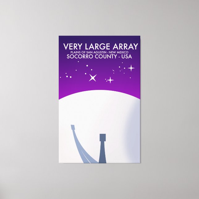 Toile OEuvre spatiale observatoire de la Baie de très gr (Recto)