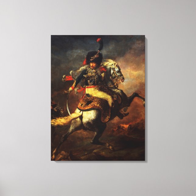Toile Officier des Hussars, 1814 (Recto)