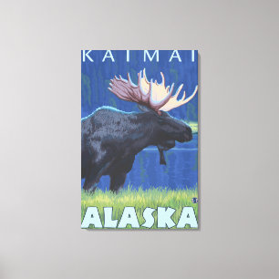 Toile Oie de nuit - Katmai, Alaska