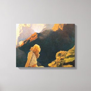 Toile Oies sauvages Par Maxfield Parrish