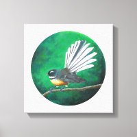 Oiseau de la Nouvelle-Zélande (piwakawaka) - Art d