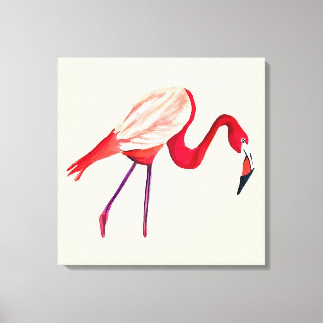 Toile Oiseau d'oranger flamand (Recto)