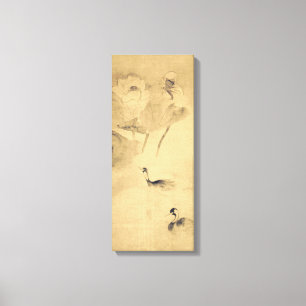 Toile Oiseaux aquatiques de Tawaraya Sōtatsu dans
