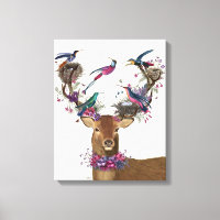 Oiseaux de cerfs, nids d'oiseaux tropicaux