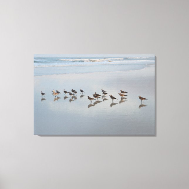 Toile Oiseaux de rivage (Recto)