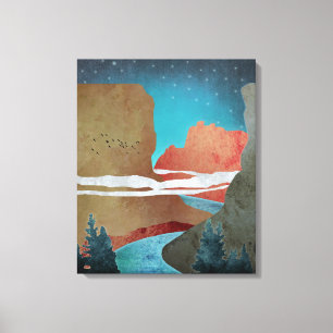 Toile Oiseaux du canyon