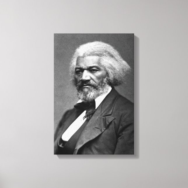 Toile Old Fr3d3rick Bailey Douglas African American Hero (Recto)