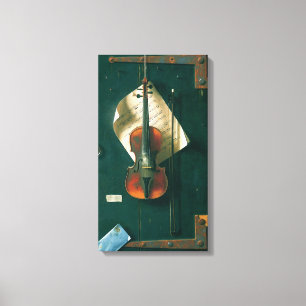 Toile Old Violon Still Life par William Michael Harnett