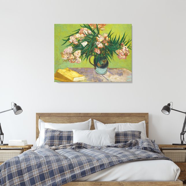 Toile Oleanders Van Gogh Canvas Print (Insitu(Chambre))