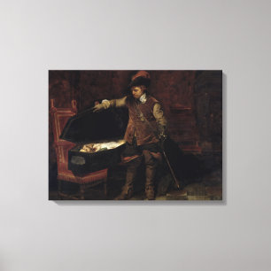 Toile Oliver Cromwell Ouverture du café de Charles