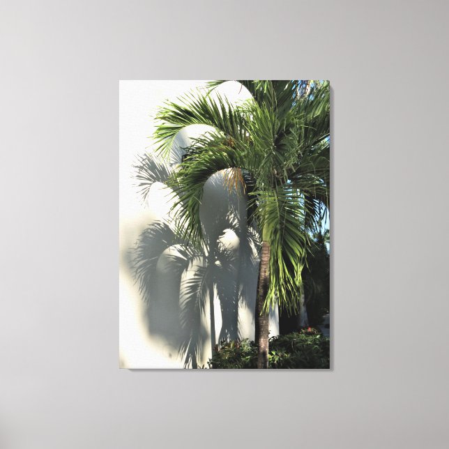 Toile ombre de palme (Recto)