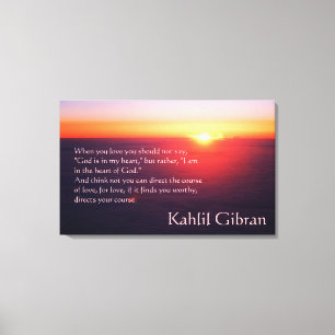 Toile On Love - Le Prophète de Kahlil Gibran