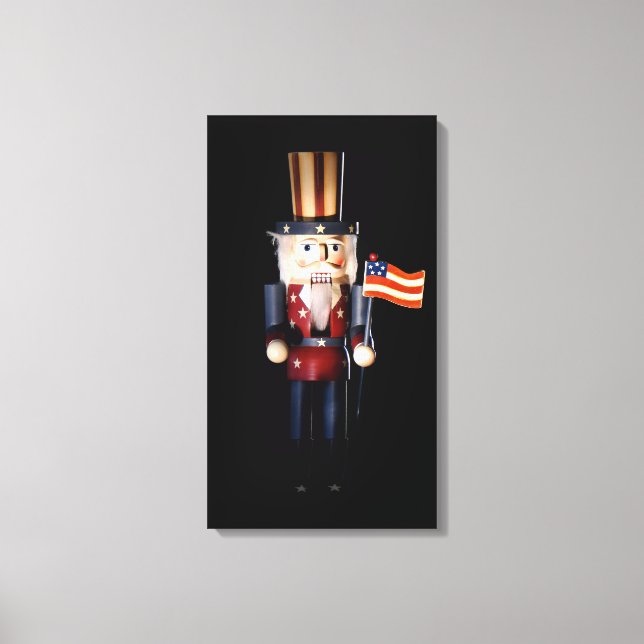 Toile Oncle Sam Nutcracker (Recto)