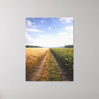 Toile One Path Forward – Minimalist Symbolic Landscape