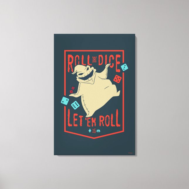 Toile Oogie Boogie | Lancer Le Dice (Recto)