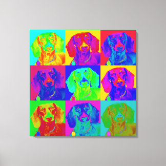 Toile Op Art Doxie