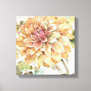 Toile Orange Dahlia