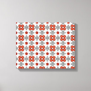 Toile Orange Diamant Gemstone Art, Orange