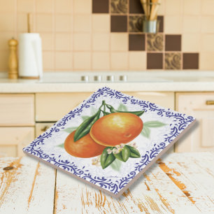 Toile Oranges Carreaux céramiques