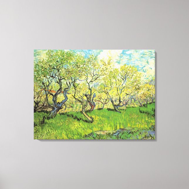 Toile Orchard à Blossom, Vincent van Gogh (Recto)