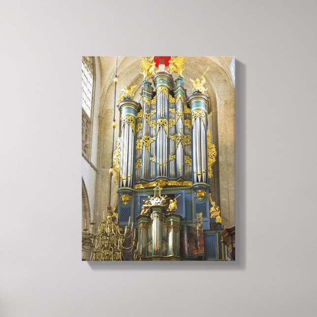 Toile Orgue Breda Grote Kerk (Recto)