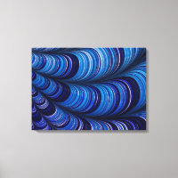 ~ Original Bleu clair 3D conception fractale ~