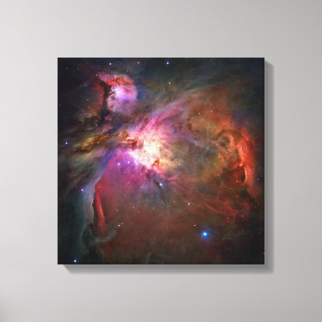Toile Orion Nebula (télescope Hubble) (Recto)