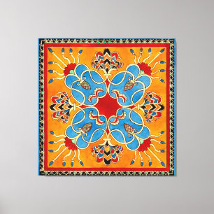 Toile Ornement assyrien Imprimer Canvas