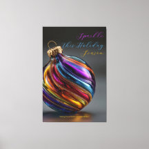 Ornement en verre tourbillonnant coloré pour les f