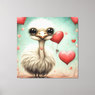 Toile Ostrich Love 3