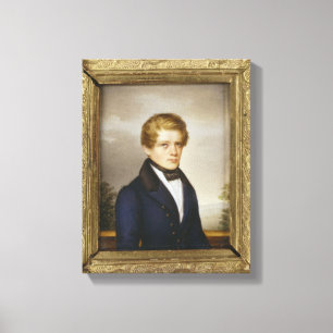 Toile Otto von Bismarck en tant qu'étudiant, 1833