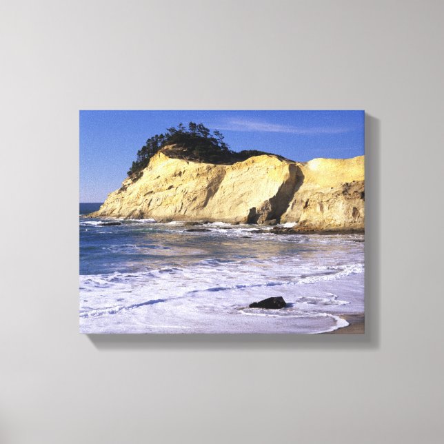Toile OU, Côte de l'Oregon, Cap Kiwanda SP, Cap 2 (Recto)