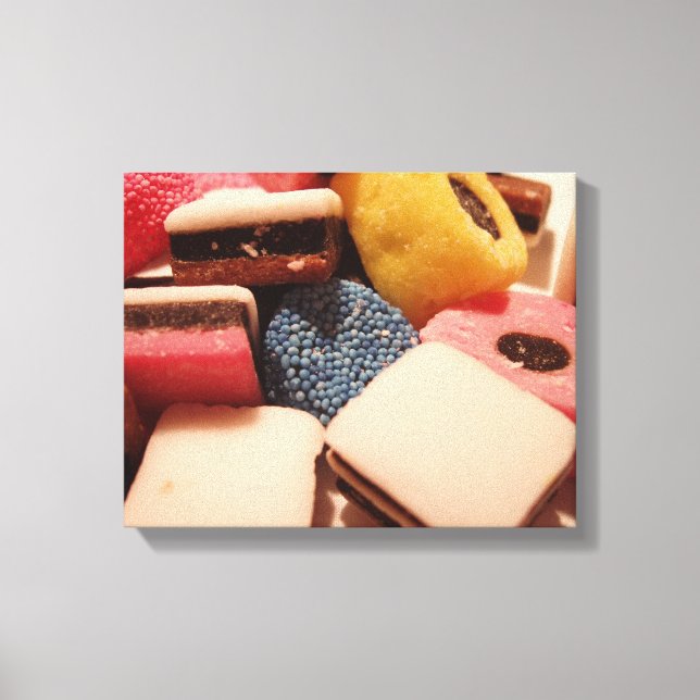 Toile OUAH . Vous Vous Souvenez De Ces Candies ? (Recto)