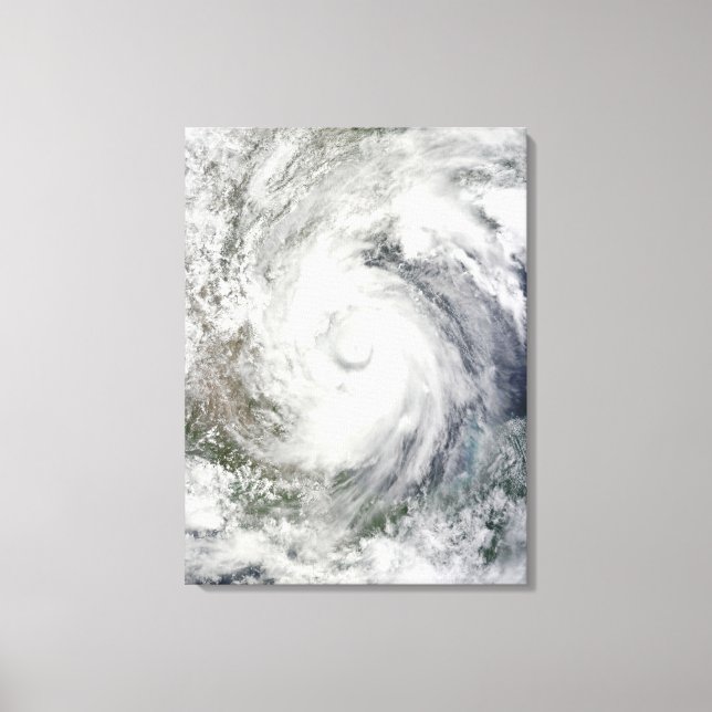 Toile Ouragan Alex au-dessus du golfe du Mexique (Recto)