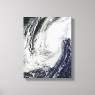 Toile Ouragan Chaba au-dessus des îles de Ryukyu, Japon