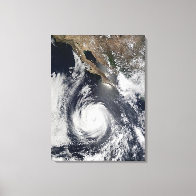 Toile Ouragan Douglas (Recto)