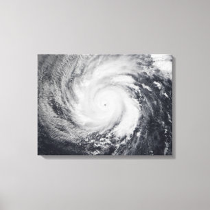 Toile Ouragan Faxai dans l'océan pacifique occidental