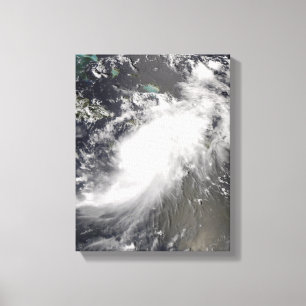 Toile Ouragan Gustav au-dessus de Hispaniola