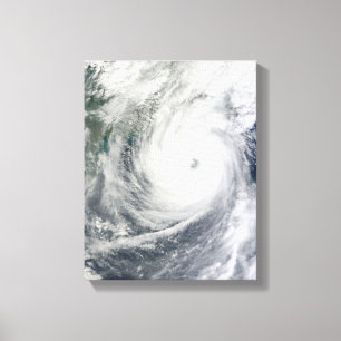 Toile Ouragan Megi 2