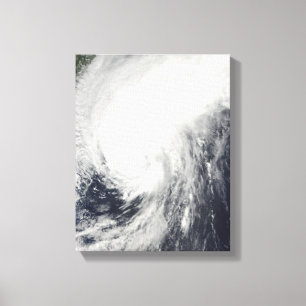 Toile Ouragan Melor approchant le Japon