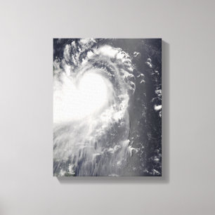 Toile Ouragan Nuri approchant les îles philippines