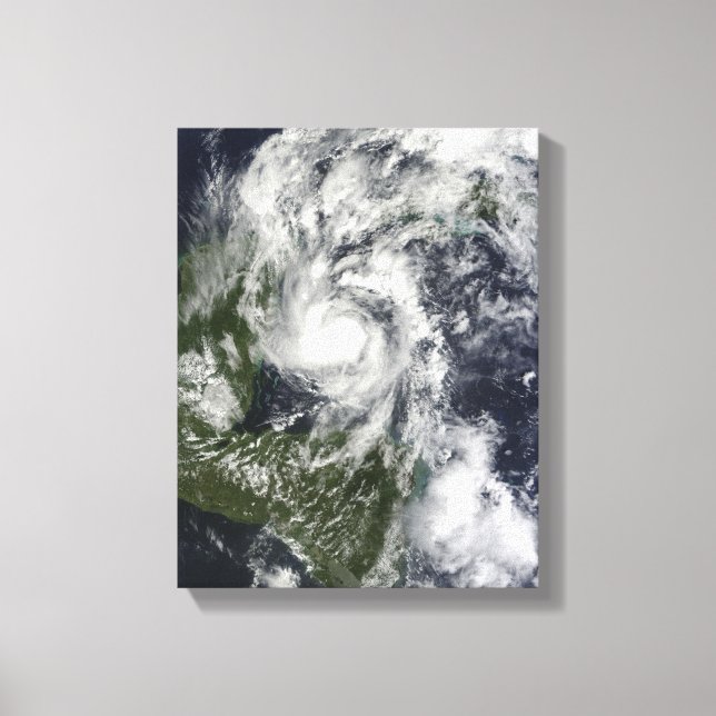 Toile Ouragan Paula (Recto)