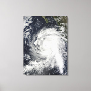 Toile Ouragan Rick au sud-ouest de Basse-Californie