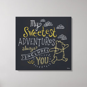 Toile Ourson  Mes plus belles aventures