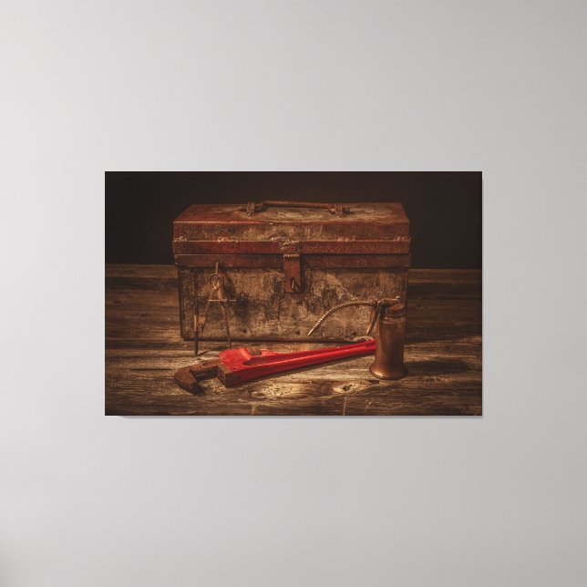 Toile Outils vintages - Imprimer (Recto)