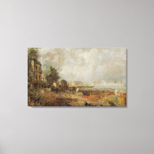 Toile Ouverture du pont Waterloo, vers 1829-1831 (pétro