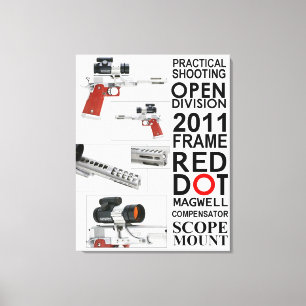 Toile Ouvrez l'arme à feu